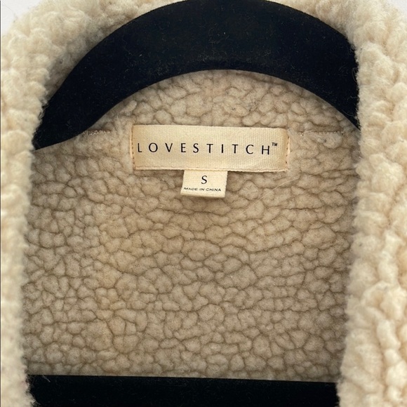 Lovestitch Brown Shearling Vest for Cozy Layering - Picture 2 of 6